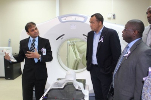  LAUNCH OF NATIONAL CANCER TREATMENT CENTER AT THE CORNWALL REGIONAL HOSPITAL - FRIDAY NOVEMBER 24, 2017
