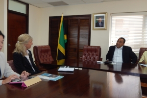 MINISTER OF HEALTH COURTESY CALLS
