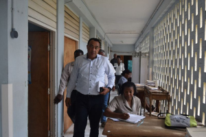 Minister of Health tours the Savanna La Mar Public General Hospital