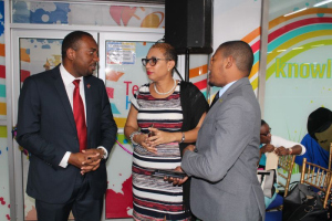 Teen Hub Launch at the Half Way Tree Transport Center - Tuesday November 28, 2017 