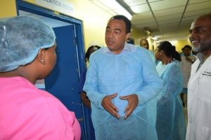 TOUR OF VICTORIA JUBILEE HOSPITAL (VJH) ON WEDNESDAY OCTOBER 19, 2016