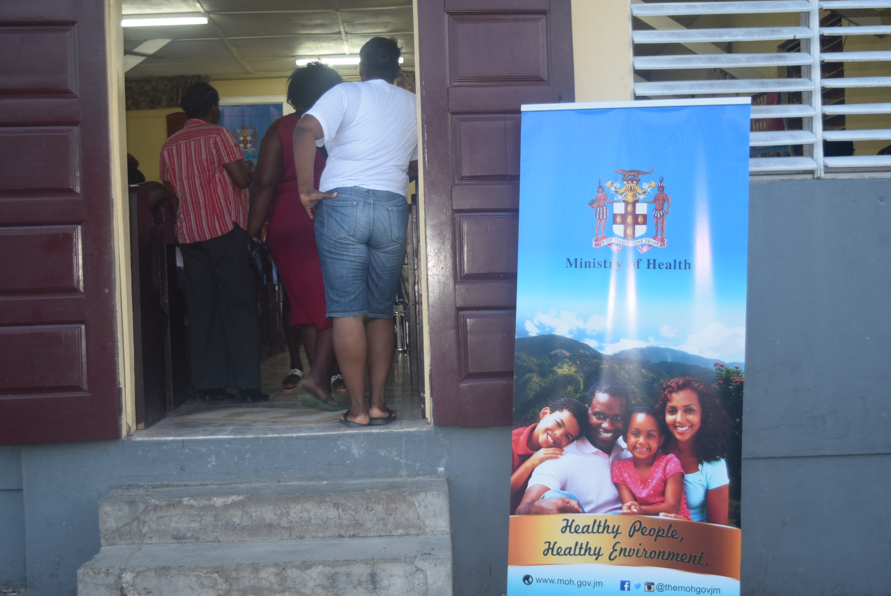 Zika Community Meeting held on Wednesday August 24, 2016 in Dalvey St. Thomas.