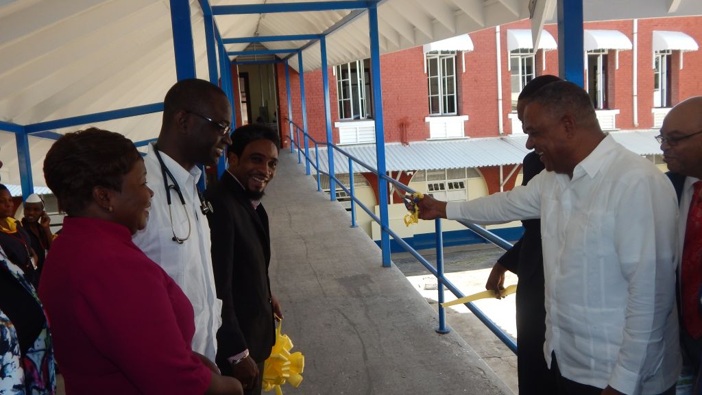 Kingston Public Hospital Reopens Newly Renovated Male Ward as Part of
